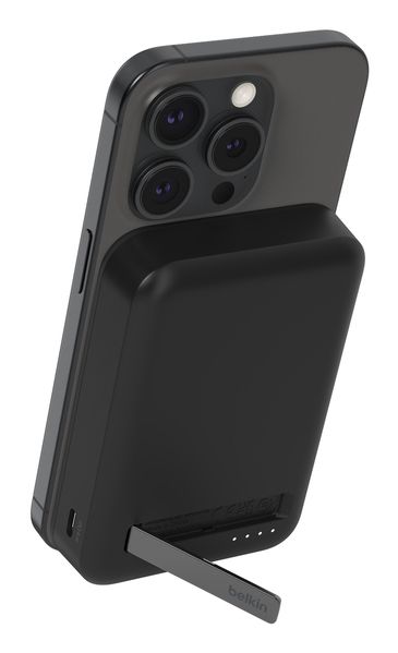 Belkin BoostCharge Pro 10000mAh Wireless Power Bank with Stand - Black
