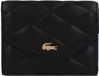 LACOSTE Portefeuille compact Noir