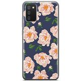 ERT GROUP mobiel telefoonhoesje voor Samsung A02S origineel en officieel erkend Babaco patroon Flowers 014 optimaal aangepast aan de vorm van de mobiele telefoon, hoesje is gemaakt van TPU
