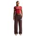Nike Sportswear Phoenix fleece broek met hoge tailleband en brede pijpen voor dames, IO1297
