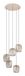 Eglo Romazzina Lampe suspendue - E27 - Ø 50 cm - Sable/Beige