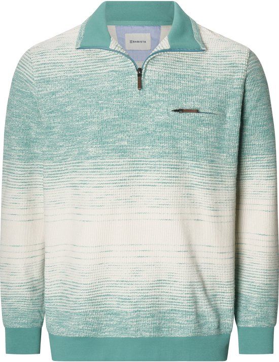 Babista heren Sweatshirt - 56/58 - turquoise - Plus Size