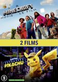 Warner Home Video A Minecraft Movie & Pokemon Detective Pikachu (DVD)