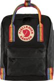 Fjallraven Kanken Rainbow Mini Rugzak 7 liter - Black-Rainbow Pattern