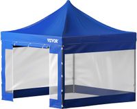 Vevor Vouwtent 3x3m PVC Partytent Blauw