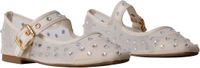 Super Mode M&M Mira Max ballerina met bandjes beige