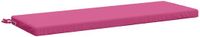 vidaXL Bankkussen SOEST 100% Polyester Roze 120 x 40 x 5 cm