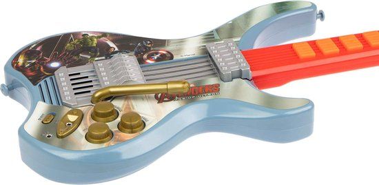 4KidsOnly Avengers Elekronische Gitaar met bril