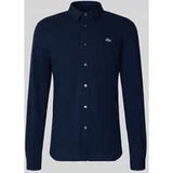 Lacoste 1hc2 Overhemd Heren Donkerblauw 41