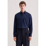 Seidensticker Overshirt Donkerblauw