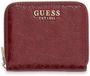 GUESS Antonia SLG Portefeuille zippé Rouge