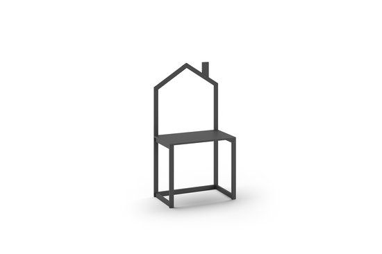 Vipack Bureau Dallas - 80.5 x 150,6 x 50 cm - antraciet