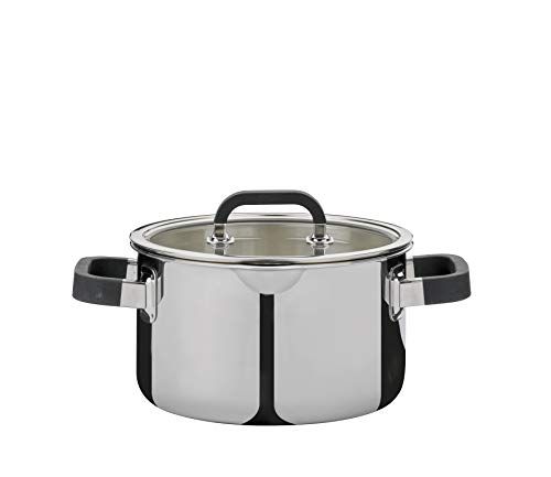 Spring Fusion 2+ Vleespan - 20 cm - Inductie - Siliconen Handgrepen