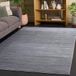 Safavieh Glam Vloerkleed, effen, zilverkleurig, 91 x 152 cm