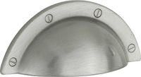 Artitec Wallebroek Schelpgreep Shell nickel mat laqué
