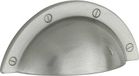 Artitec Wallebroek Schelpgreep Shell nickel mat laqué