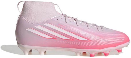 Adidas F50 Sparkfusion League Mid Cut FG/AG Voetbalschoenen Roze EU 31 1/2 Kinderen