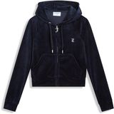 Juicy Couture Madison Classic Velour Hoodie With Juicy Logo
