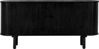 Lewis & Loft Dressoir Livia - FSC® mangohout - 160 cm - Zwart