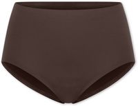 SCHIESSER Taille-Slip Dames Effen 70% Polyamide 30% Elastaan XXL Donkerbruin