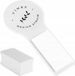 Vines Poignée de toilette blanc en plastique durable, différents motifs de poignée