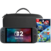Nintendo Switch 2 + Super Mario Galaxy 1+2 + BlueBuilt Travelcase