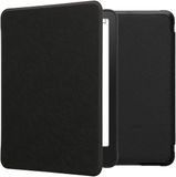 kwmobile e-reader hoesje geschikt voor Amazon Kindle Paperwhite (2024) / Colorsoft hoes - E reader flip case met magnetische sluiting - Ereader cover in zwart