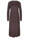 CALIDA Nachthemd 'DEEPSLEEPWEAR Warming' aubergine