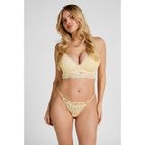 Hunkemöller String Maxime Geel