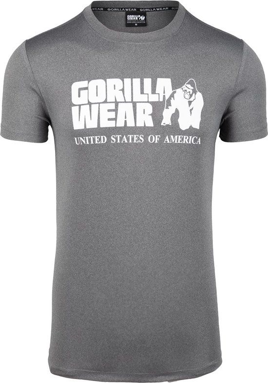 Gorilla Wear Classic Training T-shirt - Men - Grey - 3XL