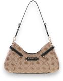 Guess Dorothy schoudertas beige polyester logo