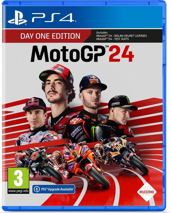 MotoGP 24 - Day One Edition - PS4 - Race - Blu-ray