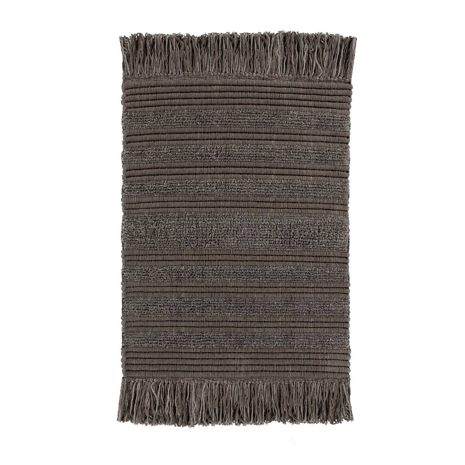 Heckett & Lane Nukus Badmat - 60x100 cm - Classic Anthracite