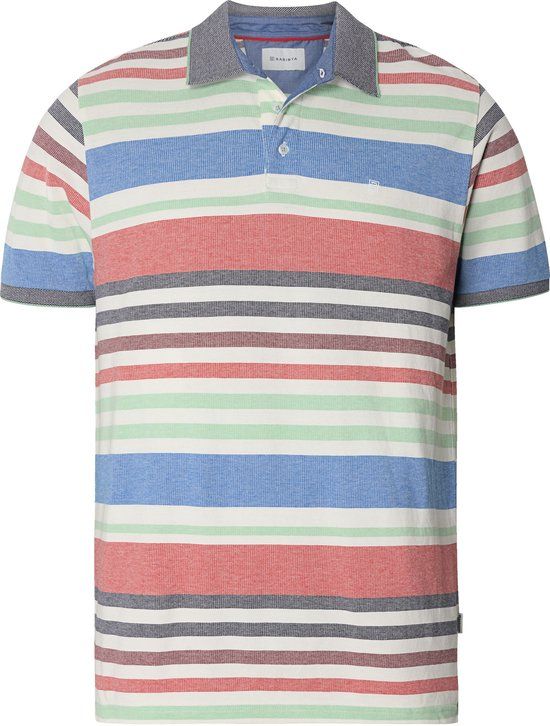 Babista heren Poloshirt - 4XL - Rood - Katoen