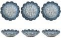 Merkloos Set van 6 Keramische Dipping Bowls voor Snacks, Sojasaus en Decoratie