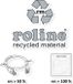 ROLINE RM UTP DataCenter Patchkabel Cat.6A (Klasse EA), extra dun, zwart, 0,3 m