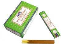 Satya Wierookstokjes - Spicy Patchouli - Doos met 12 pakjes