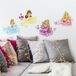 Roommates Princesses Disney Floral Géant Amovible Stickers Muraux, 25x45cm