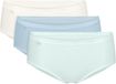 SLOGGI Slip ' Originals Basic ' turquoise / lichtblauw / grijs gemêleerd