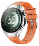 By Qubix Qubix - Siliconen bandje 'True Fit' - Oranje - geschikt voor Huawei Watch 5 - 42mm