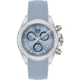 Ice Watch BEWATCH - Clear timeless blue 025632 Horloge - Siliconen - Blauw - Ø 41 mm
