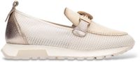 Hispanitas Trainers Oregon gebroken Beige Leer Dames Maat 36