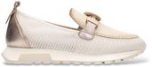 Hispanitas Trainers Oregon gebroken Beige Leer Dames Maat 36