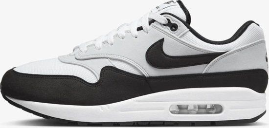 Nike Air Max 1 Heren Sneakers - Wit/Pure Platinum/Zwart - Maat 40