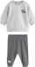 Next - Jongens - Set van babysweatshirt en -legging - Grijs
