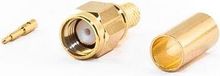 SMA-connector, krimpklem voor HDF200-kabel – coaxiale RF-connector