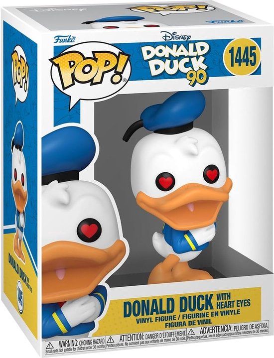 Funko Pop! - Disney Donald Duck 90th Anniversary - Heart Eyes #1445