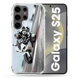 Versterkte Samsung Galaxy S25 Moto Course GP wit