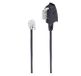 shiverpeaks BS70113-6/2 câble téléphonique 3 m Noir