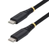 StarTech.com 1m USB-C Laadkabel, 60W PD, Gevlochten Nylon